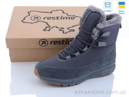 Ботинки Restime TWZ23236 greyy