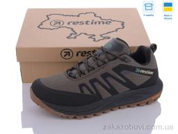 Кроссовки Restime OMB24051 khaki