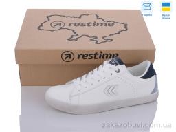 Кроссовки Restime JWB24037 white-navy