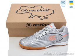 Футбольная обувь Restime DW024139 silver-orange