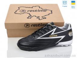 Футбольная обувь Restime DM024127-1 black-white
