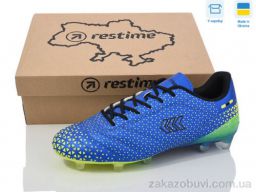 Футбольная обувь Restime DM024412-2 royal-lime