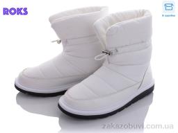 Дутики Roks CU216P white old