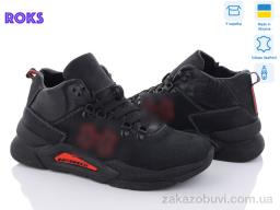 Ботинки Roks 265 чорний-червоний