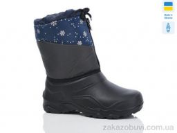 Сапоги из пены SANLIN Чобіт дит.дівч.застіб.плащ. сірий