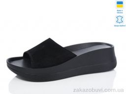 Шлепки Sali 500-25 чорний з.