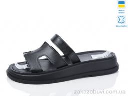 Шлепки Sali 1501-25 чорний к.