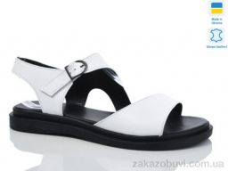 Босоножки Sali 58 білий к. батал