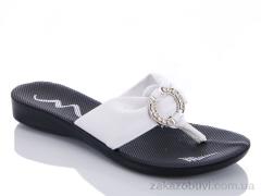 Шльопанці Selena 01-07 белый