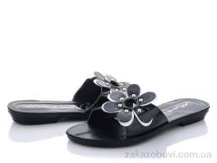 Шльопанці Selena Ромашка черная