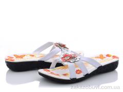 Шльопанці Selena 0-110 белый