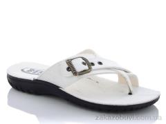 Шльопанці Selena Берри палец белый