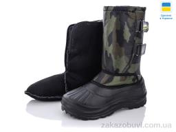 Сапоги из пены Selena 054-1 Аляска тем/кам.