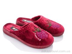 Тапки Soylu Турція 001-2 бордовий