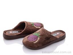 Тапки Soylu AB4-1 коричневий