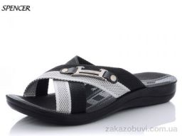 Шлепки Spencer 007 черный