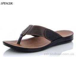 Шлепки Spencer 3555 коричневый