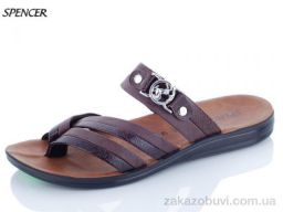 Шлепки Spencer 3410 коричневый