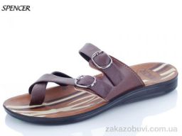 Шлепки Spencer 3325 коричневый
