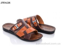 Шлепки Spencer 10575 коричневый