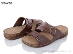 Шлепки Spencer 02 brown