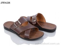 Шлепки Spencer 10461 brown