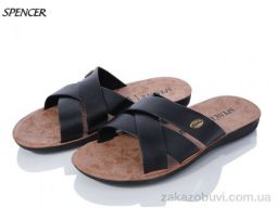 Шлепки Spencer 3310 чорний