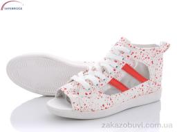 Кеды Victoria CF017 white-red
