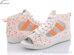 Кеды Victoria CF017 white-orange