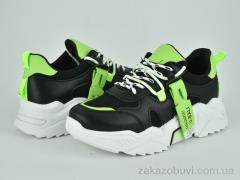 Кроссовки Violeta 80-64 black-green