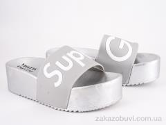 Шльопанці Violeta 8-306 silver