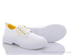 Туфли Violeta 169-13 white-yellow