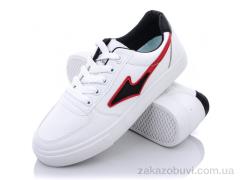 Кроссовки Violeta Z4(6821) white-black-red