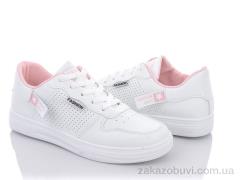 Кроссовки Violeta 176-3 white-pink