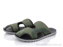 Шльопанці Violeta M201-4 army green