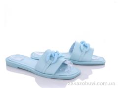 Шльопанці Violeta 197-121 blue