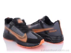 Кроссовки Violeta MB05(H105) black-orange