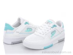 Кроссовки Violeta 203-33 white-green