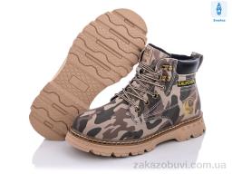 Ботинки Violeta Y160(B8090-1) army green-beige