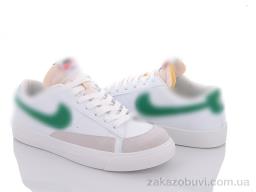 Кроссовки Violeta 186-16 white-green