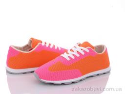 Кроссовки Violeta 176-0(176-23) pink-orange