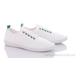 Кроссовки Violeta 20-970 white-green
