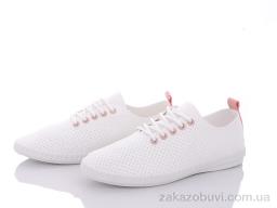 Кроссовки Violeta 20-970 white-pink