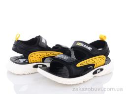 Сандалі Violeta PL10(C08) black-yellow