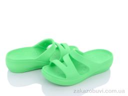 Шльопанці Violeta W407-16 green