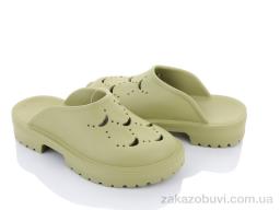 Шльопанці Violeta W409-11 green