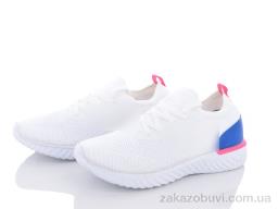 Кроссовки Violeta 109-1 white-d.blue