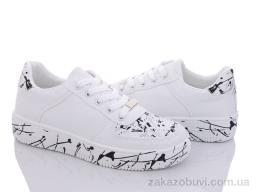 Кроссовки Violeta 20-1005-2 white-black