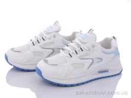 Кроссовки Violeta 45-98 white-blue