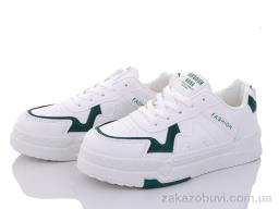 Кроссовки Violeta 45-97 white-green
